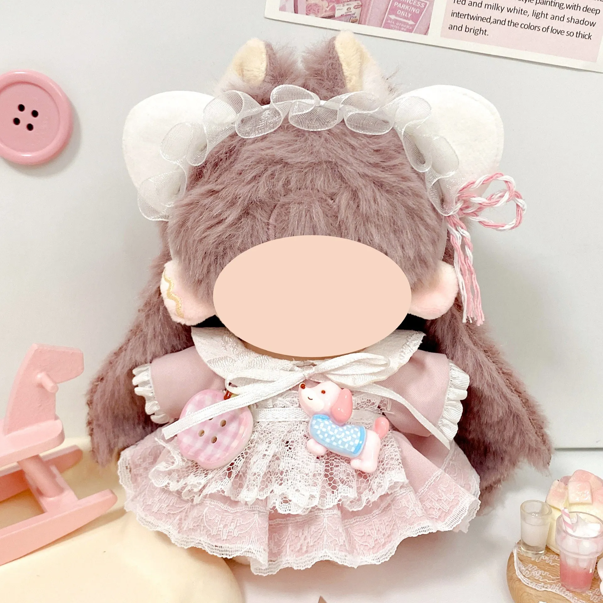 10cm cotton doll clothing set, plush doll costume change,Blind box doll clothing
10cm cotton doll clothing set, plush doll costume change,Blind box doll clothing
