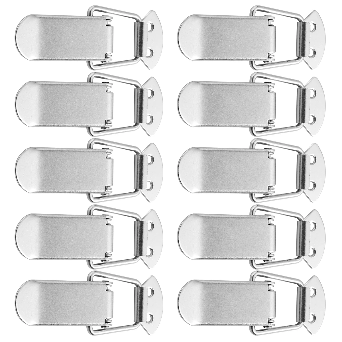 Spring Loaded Stainless Steel Toggle Latch Durable Anti Corrosion For Toolbox Drawer Cases Chests Cabinet Doors Easy Install Pcs 
Spring Loaded Stainless Steel Toggle Latch Durable Anti Corrosion For Toolbox Drawer Cases Chests Cabinet Doors Easy Install Pcs