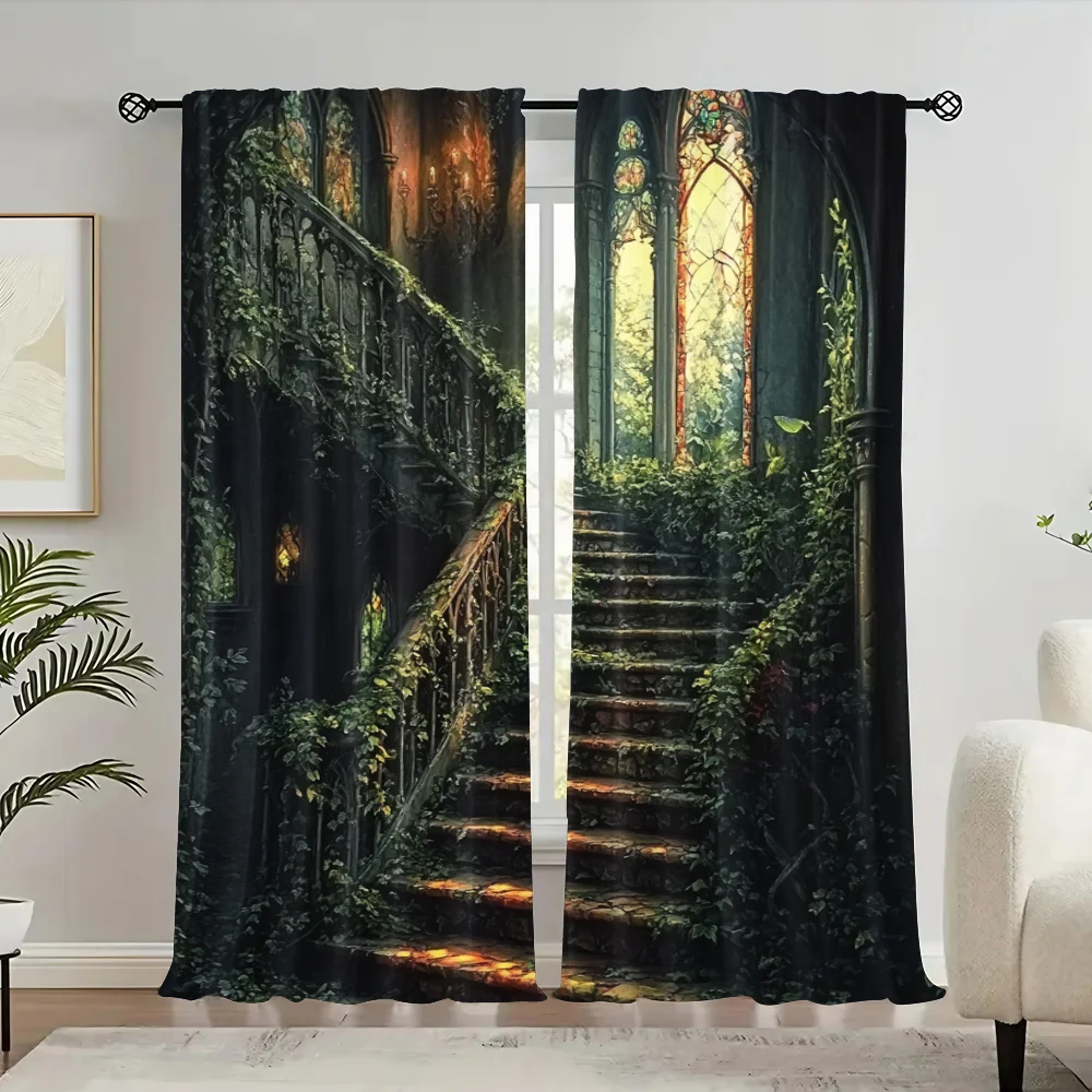 2pc, Scene Curtains Ancient stone steps Fabric,Without Electricity Spring Party & Holiday Decor Applies to Multipurpose Various
2pc, Scene Curtains Ancient stone steps Fabric,Without Electricity Spring Party & Holiday Decor Applies to Multipurpose Various