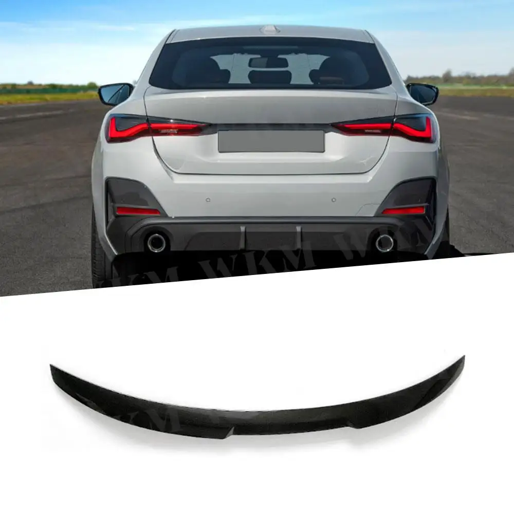 ABS Car Boot Spoiler Rear Trunk Duck Spoiler Wing for BMW 4 Series G26 425i 430i M Sport Sedan 2021 + Carbon Look Gloss Black
ABS Car Boot Spoiler Rear Trunk Duck Spoiler Wing for BMW 4 Series G26 425i 430i M Sport Sedan 2021 + Carbon Look Gloss Black
