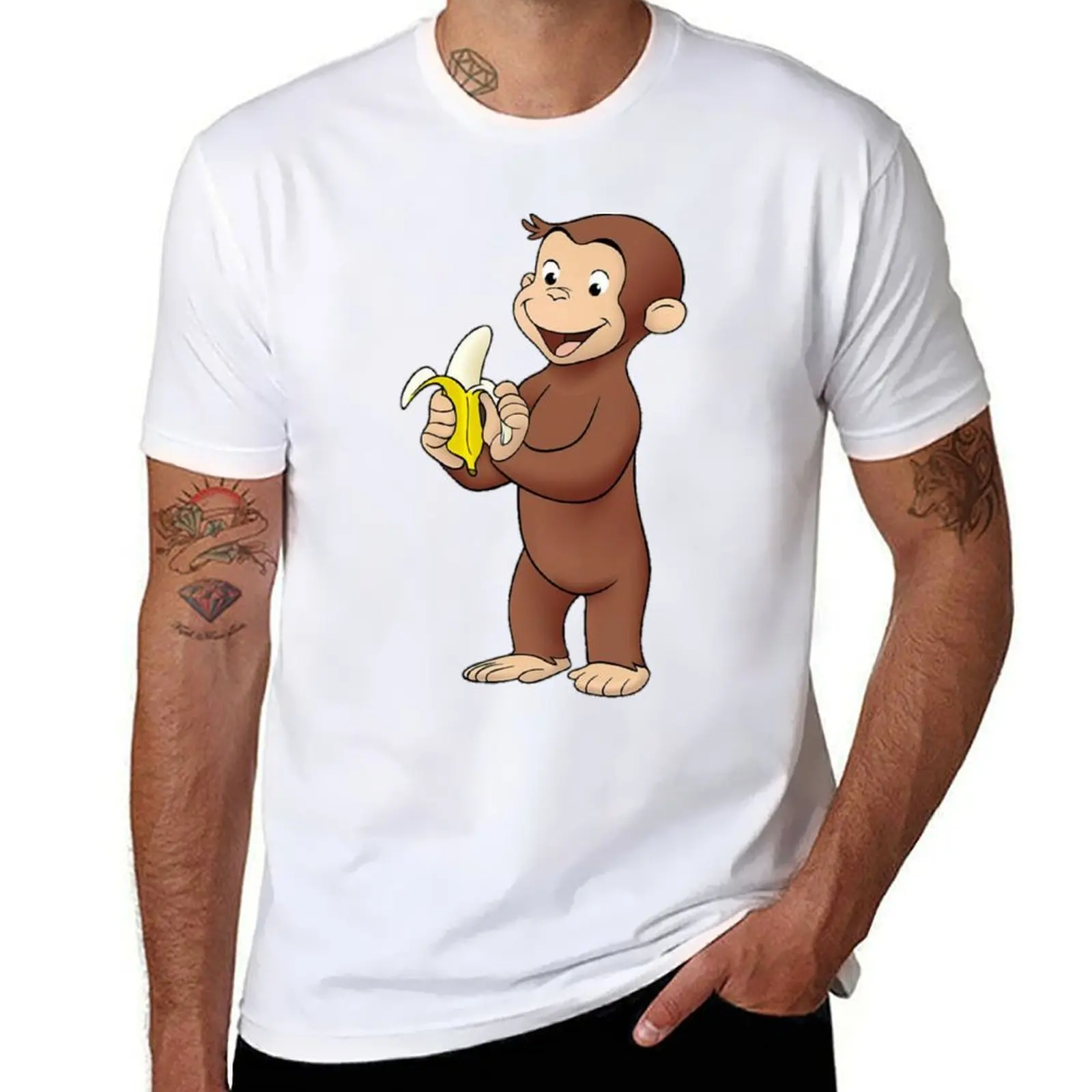 funny and cute curious george monky T-Shirt t shirt man luxury man t shirt cotton high quality T-Shirt
funny and cute curious george monky T-Shirt t shirt man luxury man t shirt cotton high quality T-Shirt