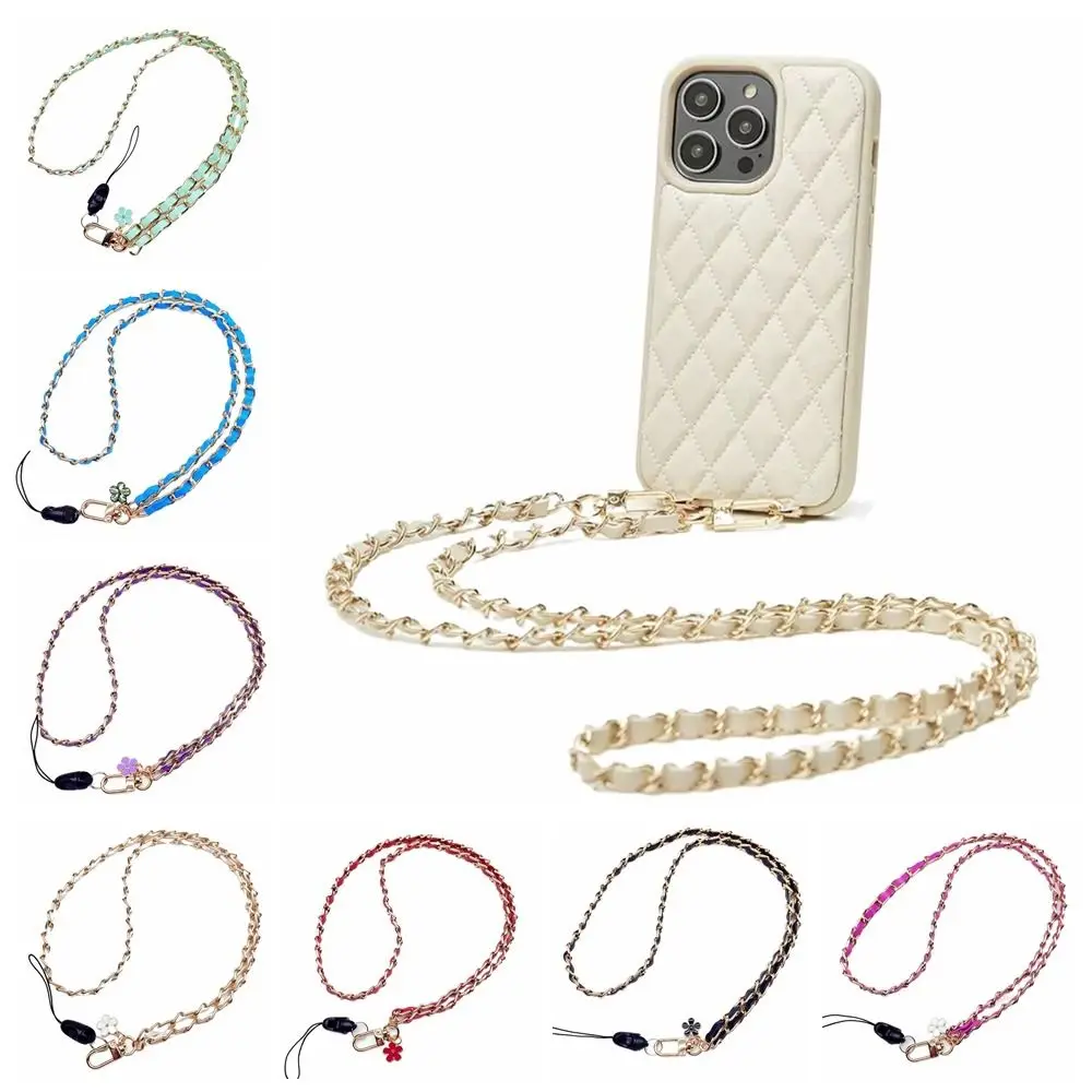 Necklace Cord Chain PU Leather Mobile Phone Strap Metal 45cm(17.72in) Mobile Phone Hanging Rope Phone Chain for Phone Hanging
Necklace Cord Chain PU Leather Mobile Phone Strap Metal 45cm(17.72in) Mobile Phone Hanging Rope Phone Chain for Phone Hanging