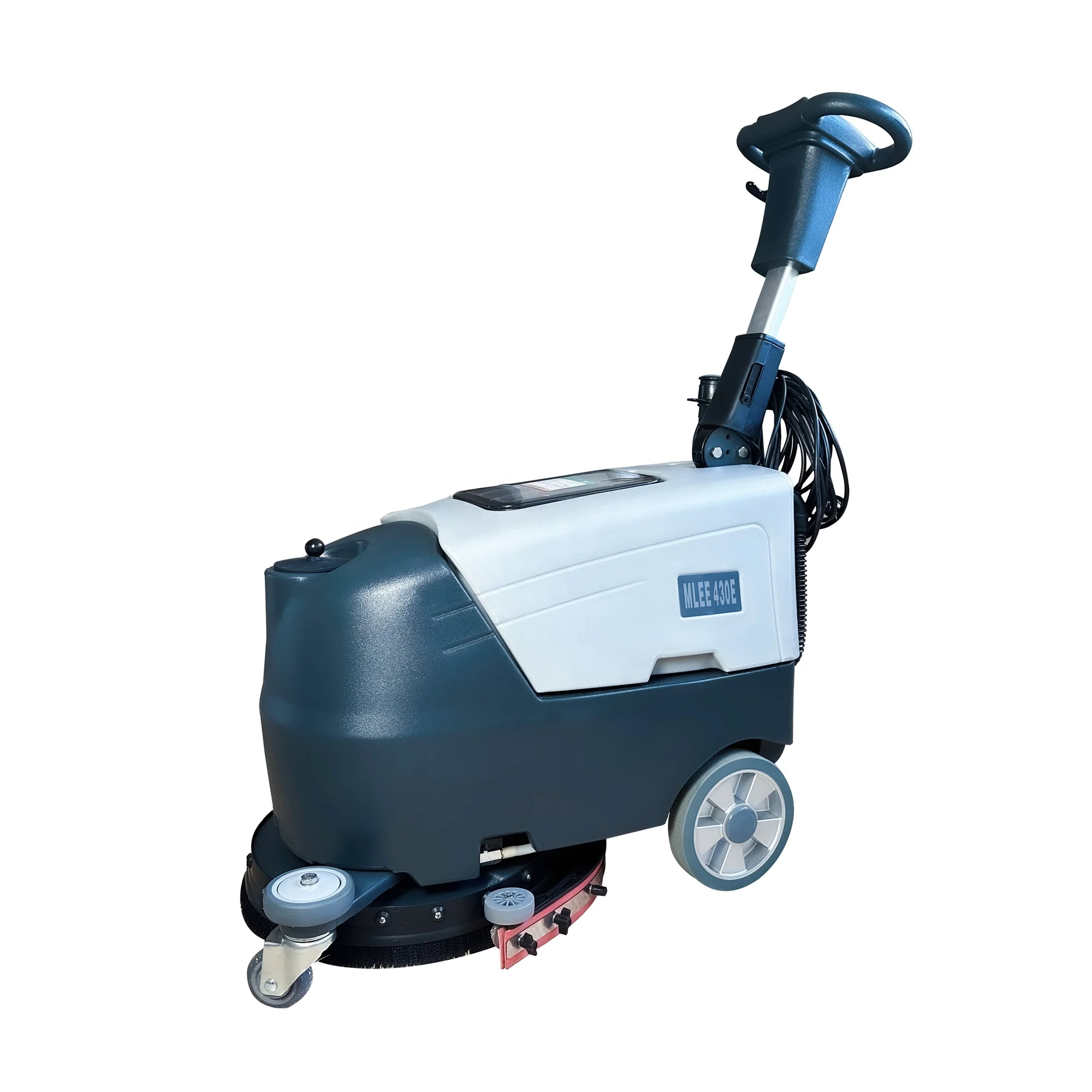 New MLEE430E Electric Walk-Behind 17 Inch Mini Warehouse Epoxy Floor Scrubber with 15M Cable 25L Solution Tank & 2-Year Warranty
New MLEE430E Electric Walk-Behind 17 Inch Mini Warehouse Epoxy Floor Scrubber with 15M Cable 25L Solution Tank & 2-Year Warranty