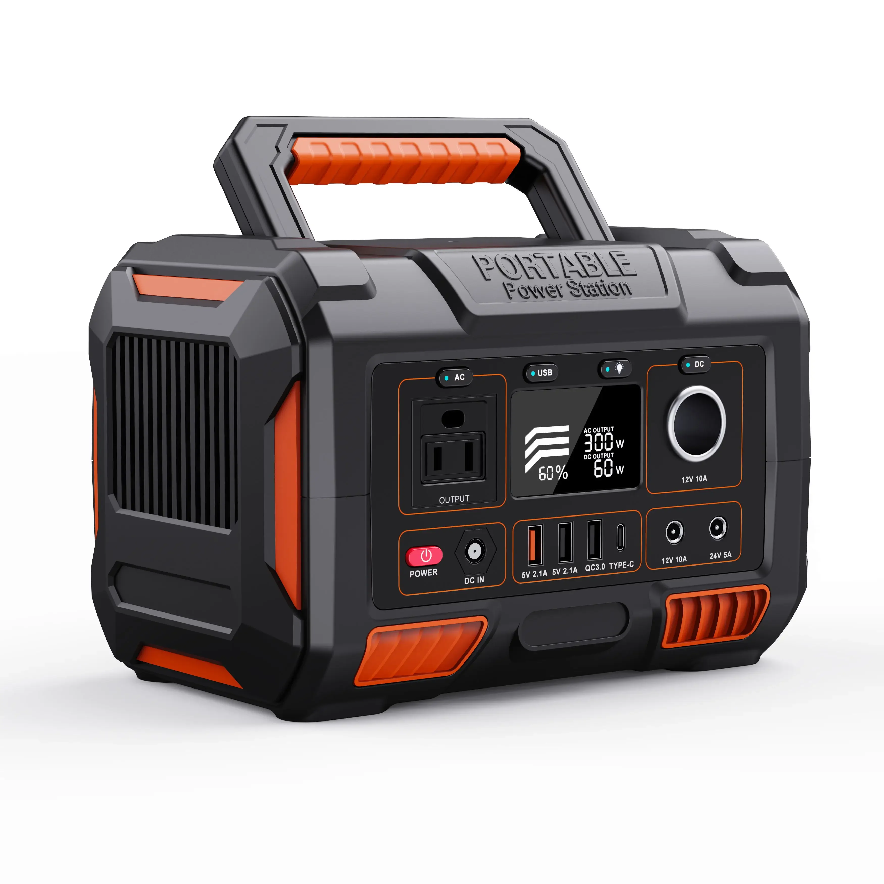 Portable Solar Power Station 300W 288Wh Solar Generator with 1x110v AC Outlet Solar Mobile Lithium Battery Pack
Portable Solar Power Station 300W 288Wh Solar Generator with 1x110v AC Outlet Solar Mobile Lithium Battery Pack