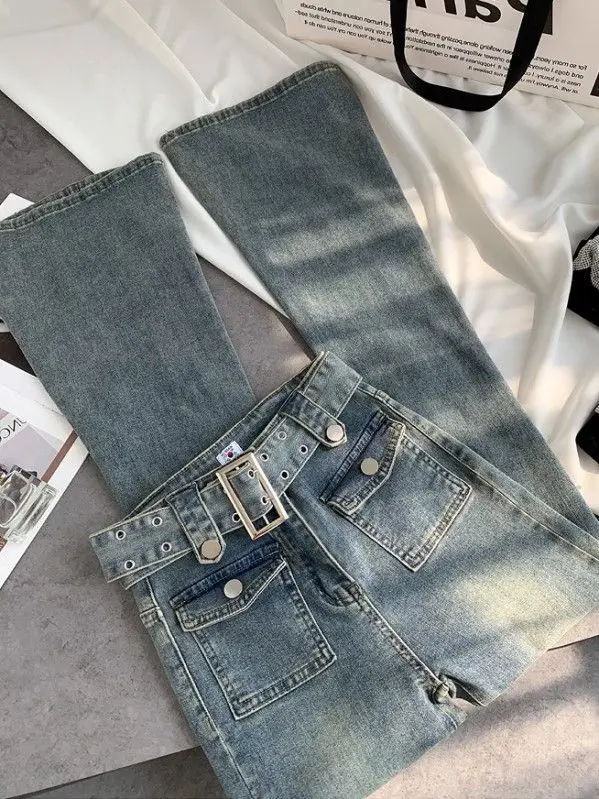 Vintage High-waisted Versatile Flared Jeans Women's 2023 Spring Tight-fitting Stretch Casual Flared Trousers
Vintage High-waisted Versatile Flared Jeans Women's 2023 Spring Tight-fitting Stretch Casual Flared Trousers