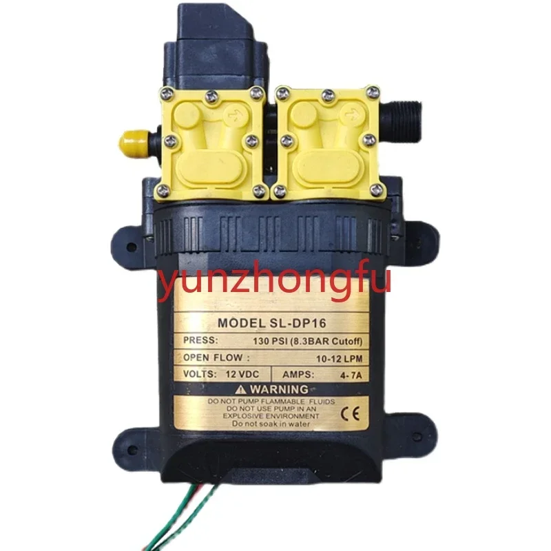Electric agricultural sprayer high pressure double pump dual core power intelligent double pump accessories
Electric agricultural sprayer high pressure double pump dual core power intelligent double pump accessories