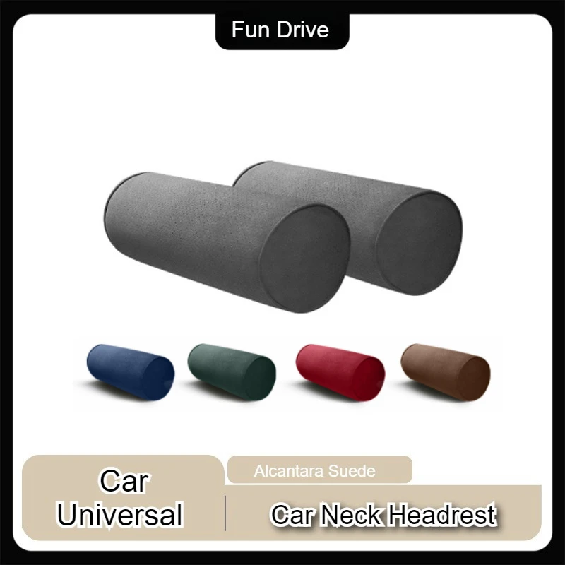 Top Alcantara Suede Car Neck Headrest Pillow Cushion Support Universal Car Use for Tesla Mercedes Benz Audi BMW VW Accessories
Top Alcantara Suede Car Neck Headrest Pillow Cushion Support Universal Car Use for Tesla Mercedes Benz Audi BMW VW Accessories