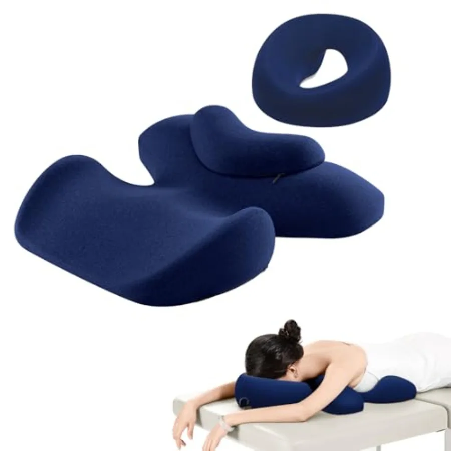 Prone Massage Pillow, a Chest and face Support Sleep Pillow, is Suitable for Massage, SPA and Sleep. It Comes with a Removable
Prone Massage Pillow, a Chest and face Support Sleep Pillow, is Suitable for Massage, SPA and Sleep. It Comes with a Removable