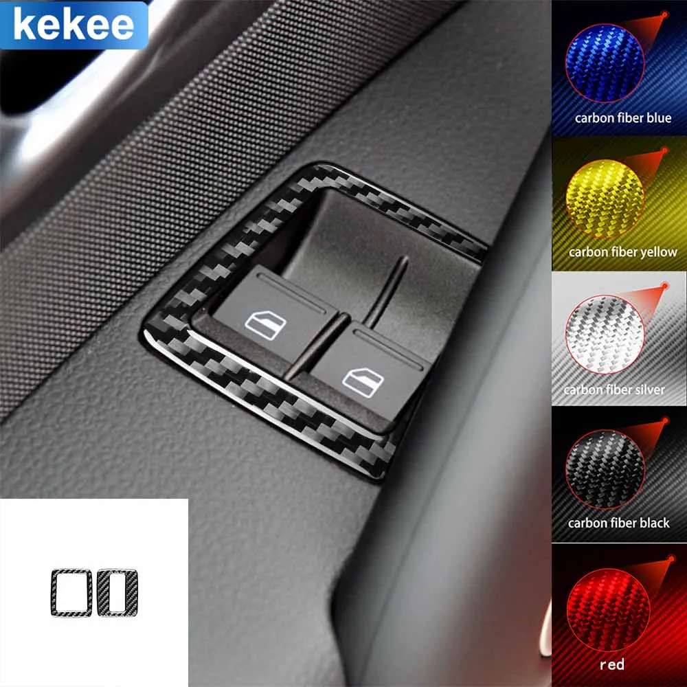 For VW Volkswagen Scirocc 2009-2016 Door Window Button Trim Frame Cover Soft Real Carbon Fiber Sticker Car Interior Accessories
For VW Volkswagen Scirocc 2009-2016 Door Window Button Trim Frame Cover Soft Real Carbon Fiber Sticker Car Interior Accessories