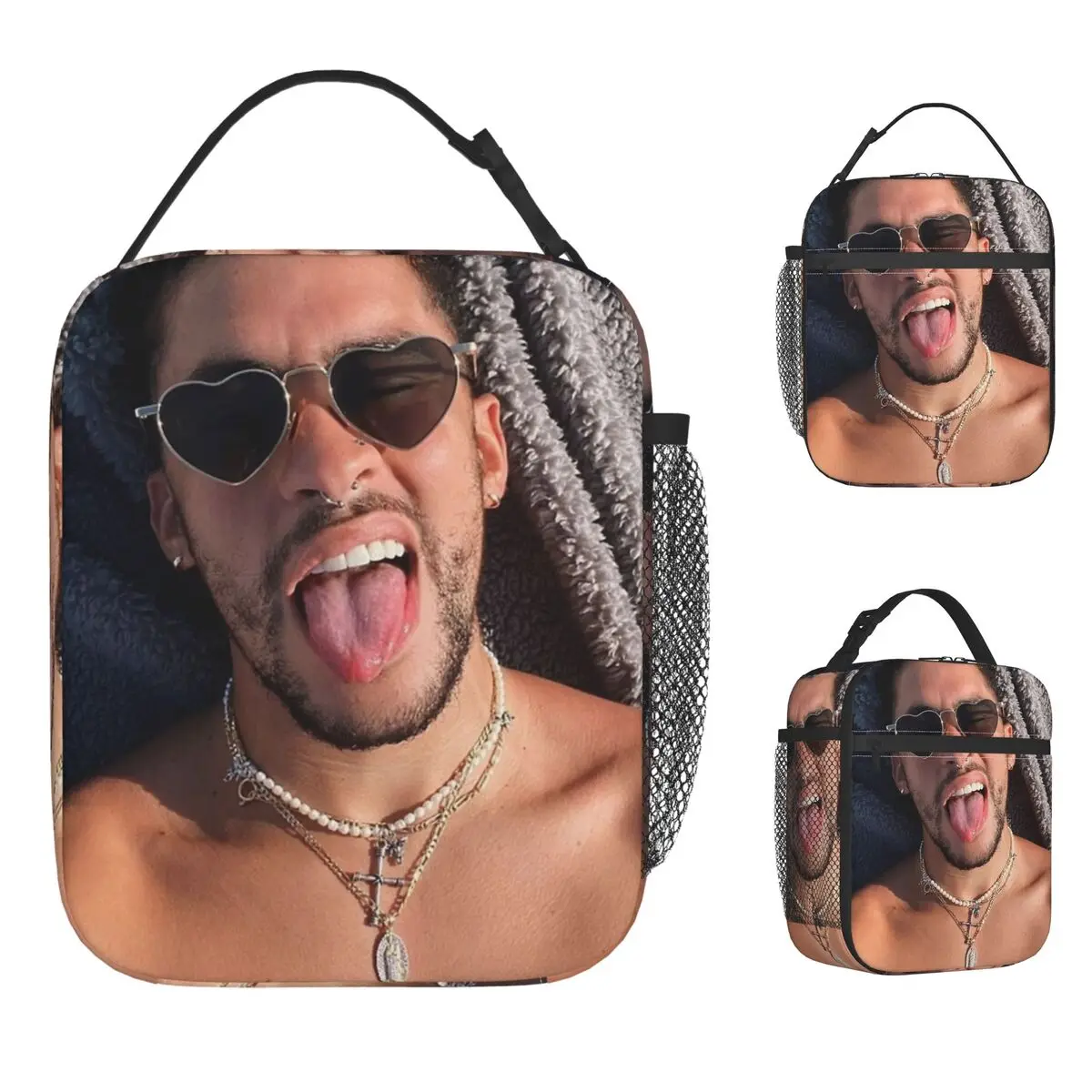 Bad Bunny Sun Tanning Lunch Bag Fun Lunch Box Outdoor Picnic Thermal Lunch Bags For Women Waterproof Graphic Cooler Bag
Bad Bunny Sun Tanning Lunch Bag Fun Lunch Box Outdoor Picnic Thermal Lunch Bags For Women Waterproof Graphic Cooler Bag