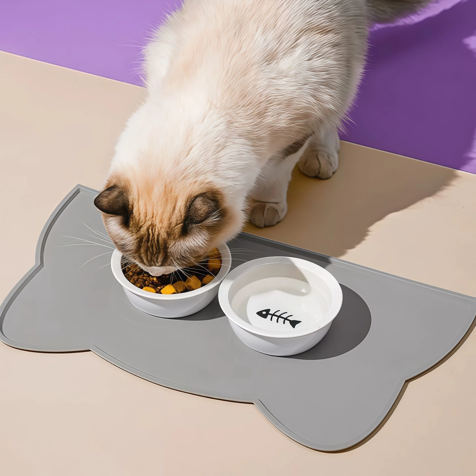 Food Grade Silicone Cat Mat Anti-dirty Easy to Clean Cats and Dog Bowl Mats Waterproof and Leak-proof Anti-slip Pad Pet Product
Food Grade Silicone Cat Mat Anti-dirty Easy to Clean Cats and Dog Bowl Mats Waterproof and Leak-proof Anti-slip Pad Pet Product