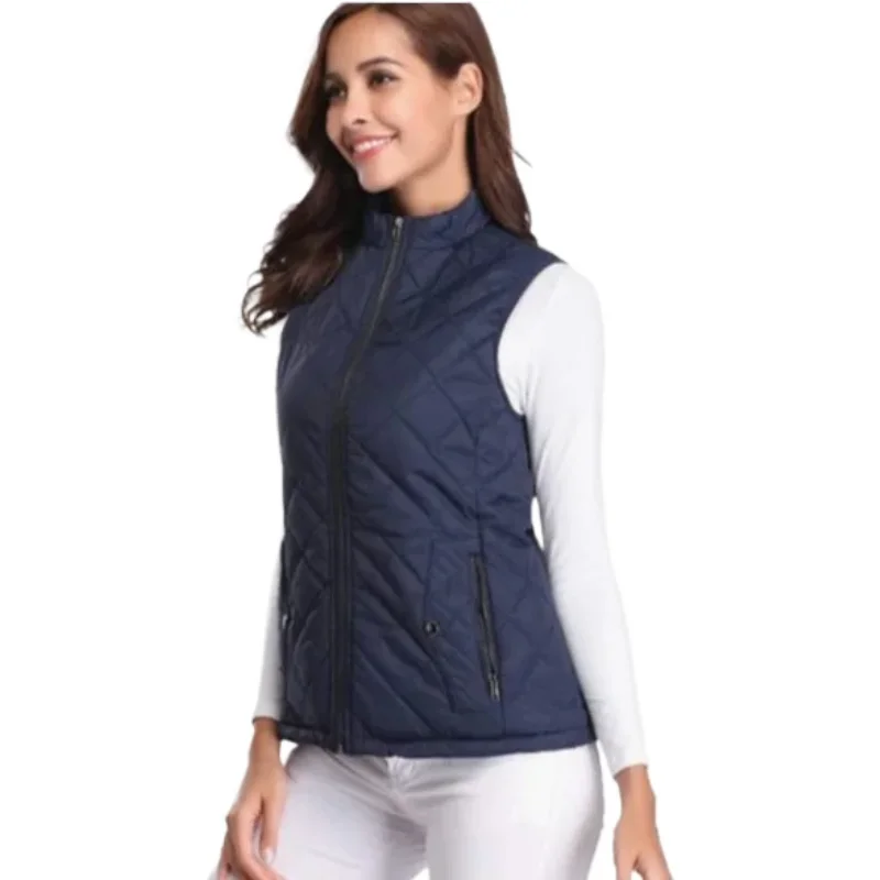 Осень и зима 2025, новый женский теплый жилет для отдыха, хлопковый жилет для девочек, гибкая термозимняя теплая куртка, жилет
Осень и зима 2025, новый женский теплый жилет для отдыха, хлопковый жилет для девочек, гибкая термозимняя теплая куртка, жилет