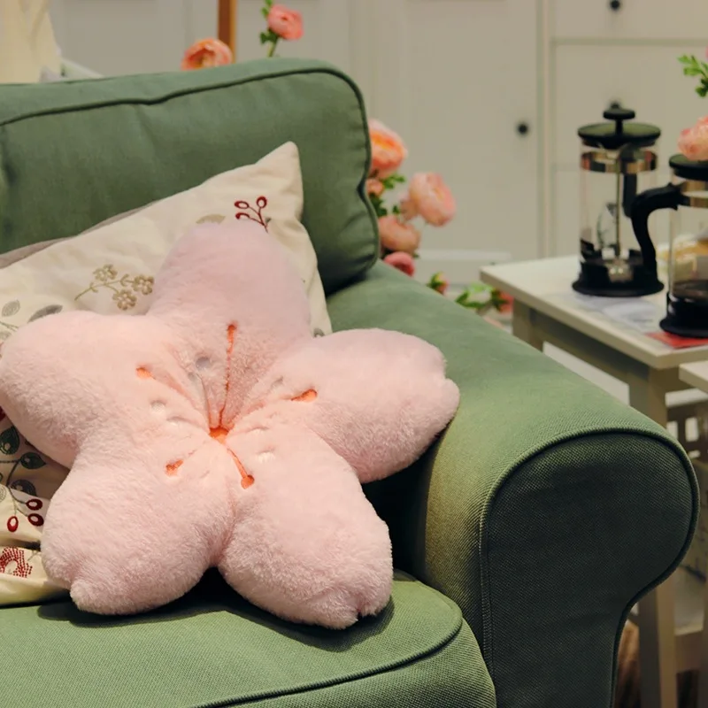Sakura Flower Stuffed Plush Pillow for Girls Decorative Sofa Pillows Kids Room Cozy Soft Throwing Pillow
Sakura Flower Stuffed Plush Pillow for Girls Decorative Sofa Pillows Kids Room Cozy Soft Throwing Pillow