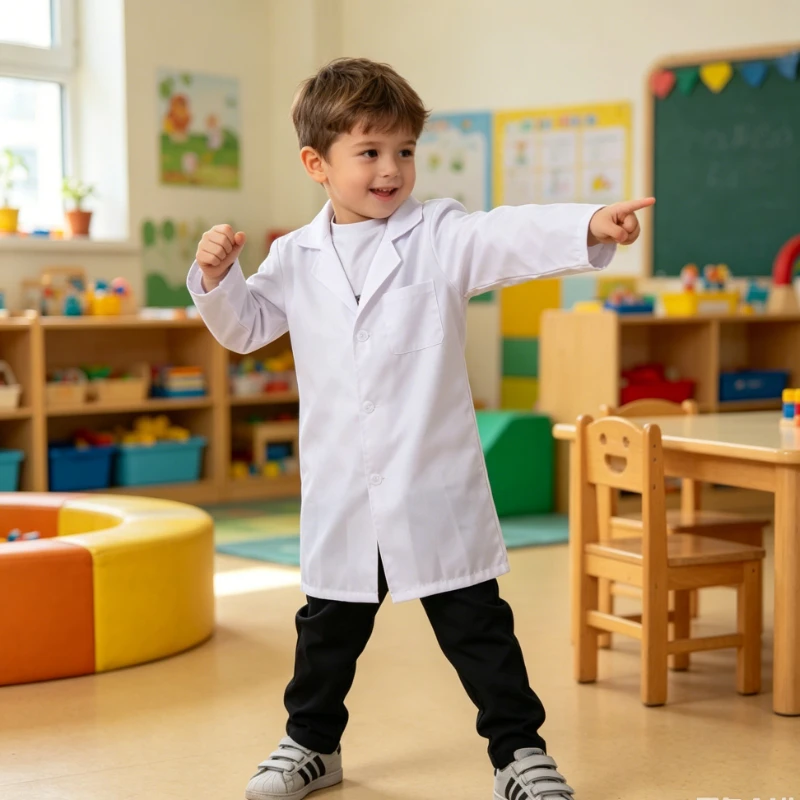 Male and Female White Coat Cosplay Suit Suitable for Stage Performances, Home Games, and Science Popularization Activities
Male and Female White Coat Cosplay Suit Suitable for Stage Performances, Home Games, and Science Popularization Activities