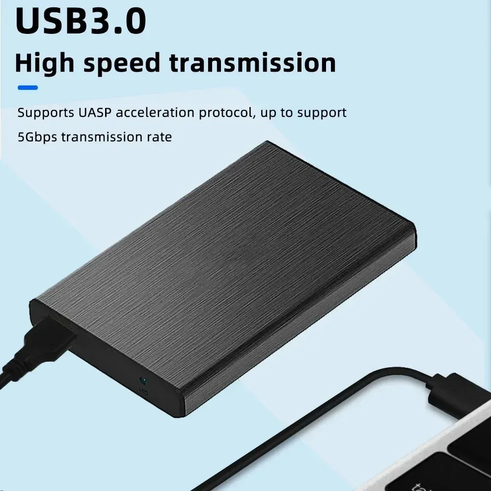 2.5 Inch Hard Disk Case SATA to USB 3.0 External Hard Drive Enclosure 4TB Supports 7mm 9.5mm SATA SSD HDD Box For PC Laptop
2.5 Inch Hard Disk Case SATA to USB 3.0 External Hard Drive Enclosure 4TB Supports 7mm 9.5mm SATA SSD HDD Box For PC Laptop