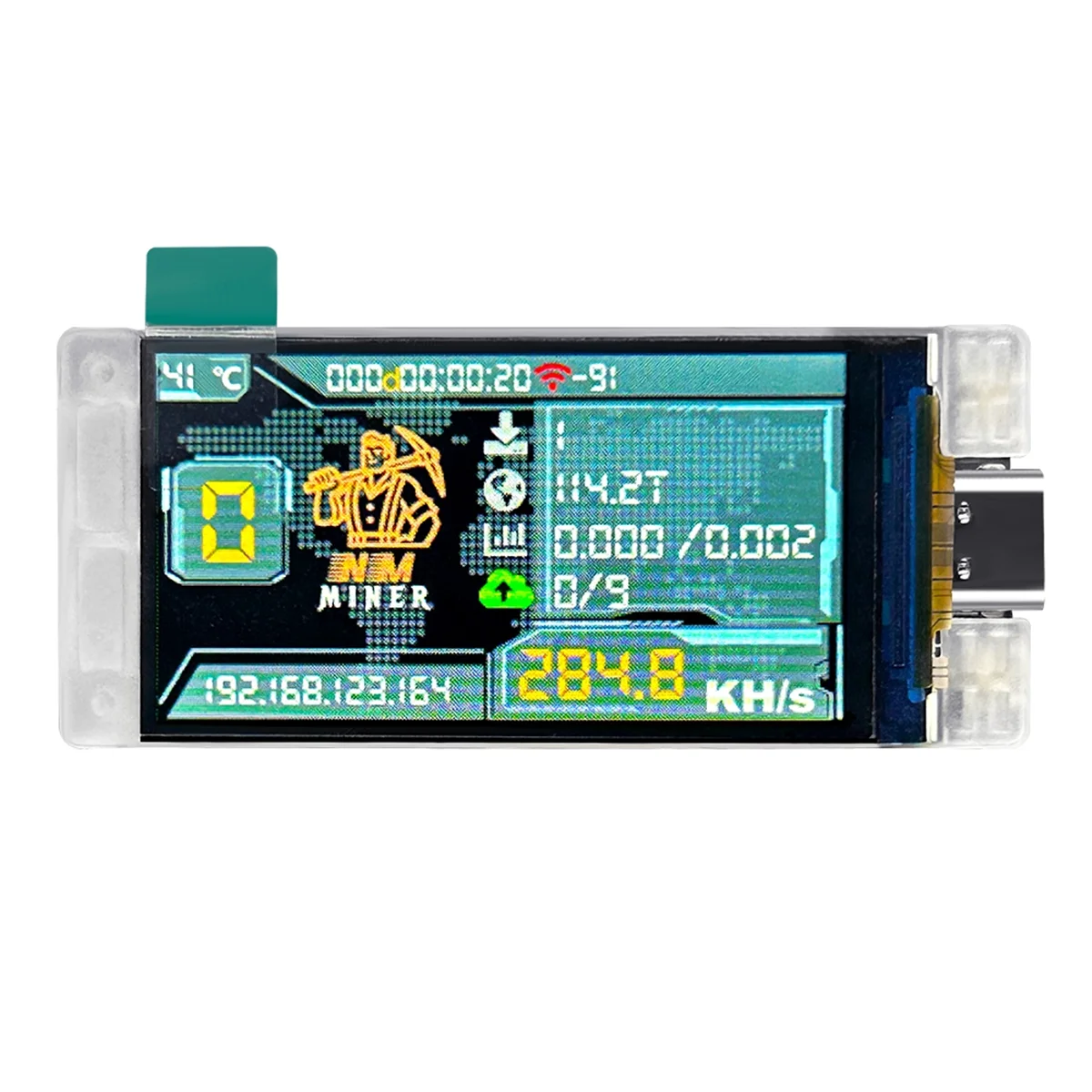 Обновление NerdMiner 285KH/S BTC Solo Lottery Miner, Bitcoin Crypto Miner с поддержкой Wi-Fi и низким энергопотреблением -Y18A
Обновление NerdMiner 285KH/S BTC Solo Lottery Miner, Bitcoin Crypto Miner с поддержкой Wi-Fi и низким энергопотреблением -Y18A