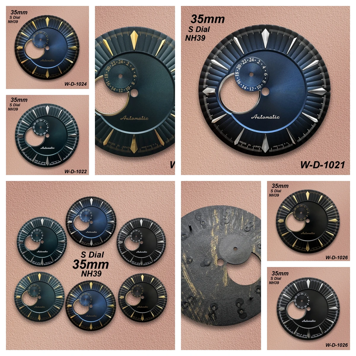 S Logo 35mm Cocktail Dial Fit NH39 Japanese Movement High-Quality Hollow Out Watch Modification Accessories
S Logo 35mm Cocktail Dial Fit NH39 Japanese Movement High-Quality Hollow Out Watch Modification Accessories