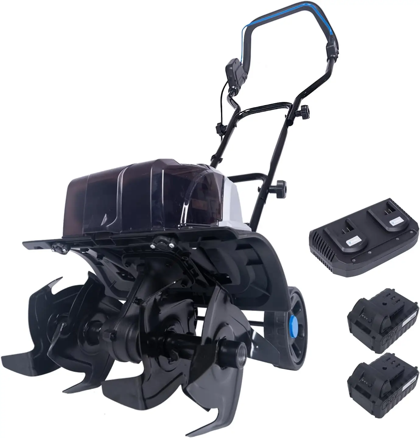 40V Cordless Tiller Cultivator 16 Huge SteelTines Garden Tiller 8 6 inch Wide BatteryPowered Garden Cultivator 2 4AH Battery
40V Cordless Tiller Cultivator 16 Huge SteelTines Garden Tiller 8 6 inch Wide BatteryPowered Garden Cultivator 2 4AH Battery