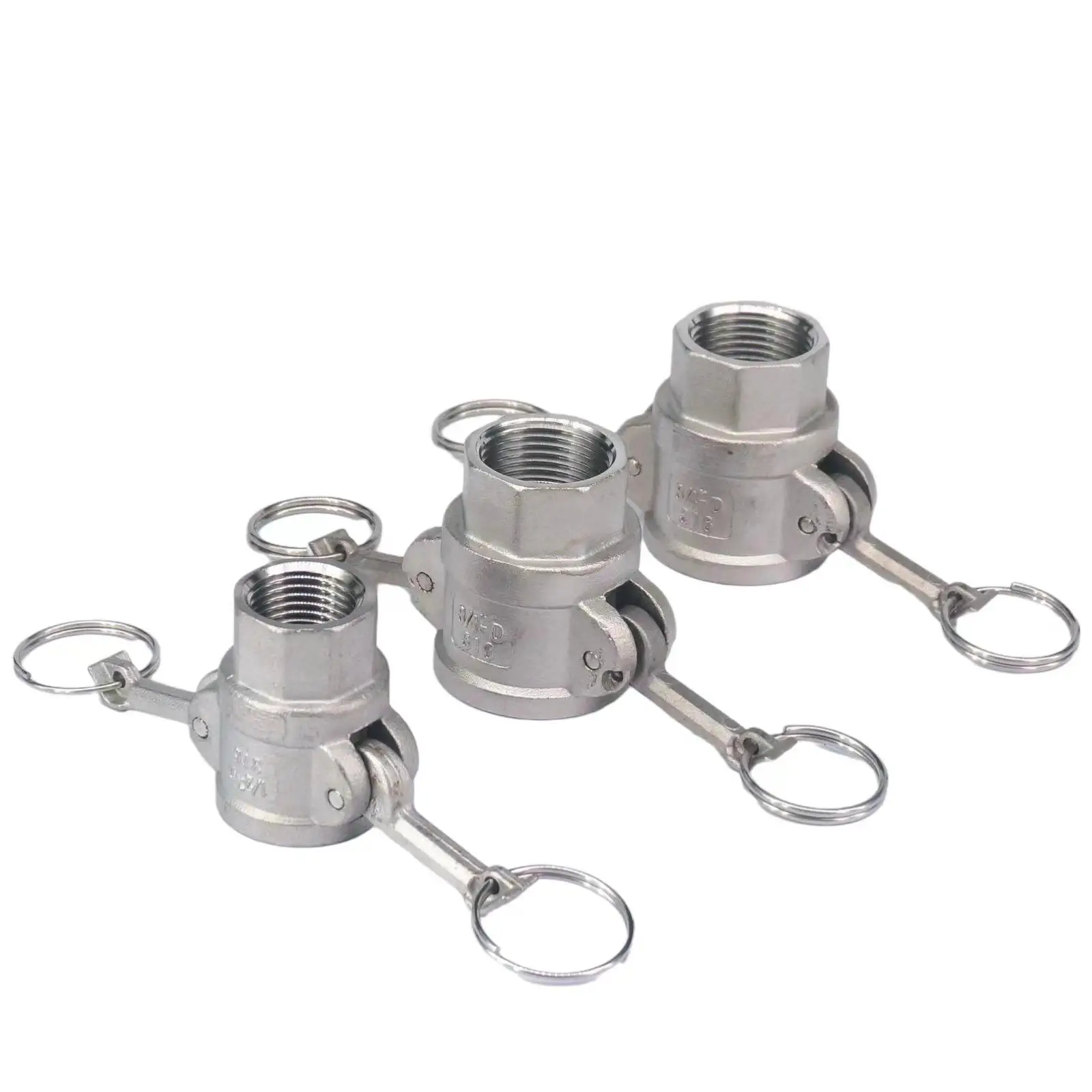 1/2" 3/4" 1" 2" 3" BSP Female 304 Stainless Steel Type B Socket Quick Fitting Camlock Connector Groove Wrench
1/2" 3/4" 1" 2" 3" BSP Female 304 Stainless Steel Type B Socket Quick Fitting Camlock Connector Groove Wrench