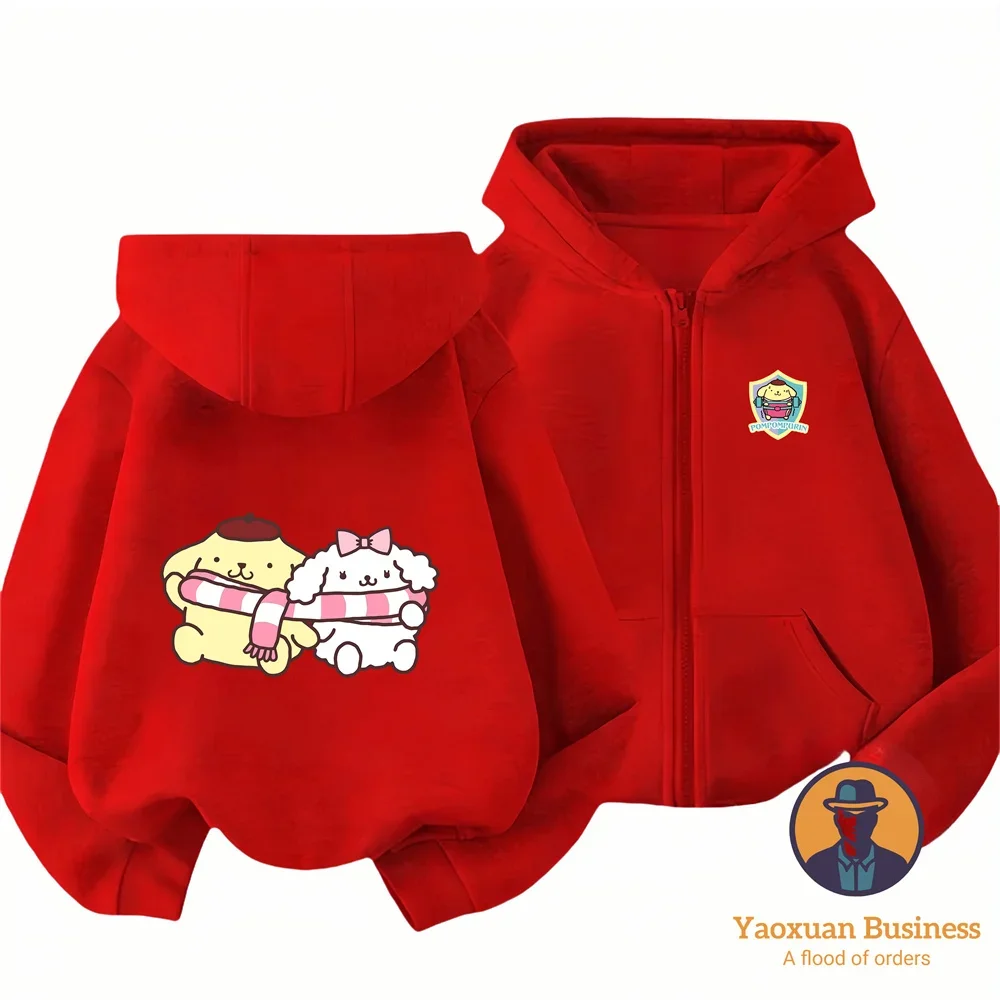 2026 New Arrival Pure Cotton Pom Pom Purin Zip Up Hoodie Autumn Winter Hot Sale Sports Coat
2026 New Arrival Pure Cotton Pom Pom Purin Zip Up Hoodie Autumn Winter Hot Sale Sports Coat