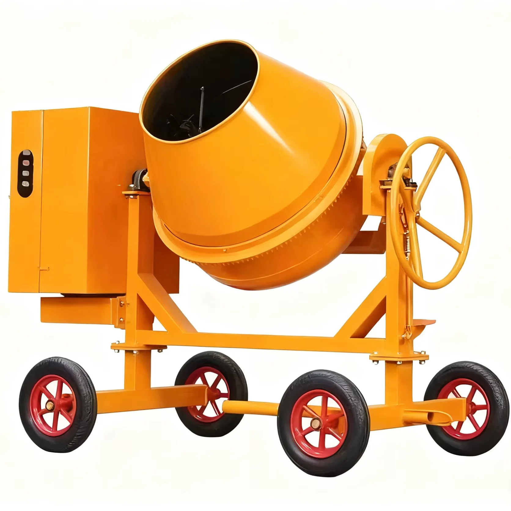 Automatic Feeding Small Concrete Mixer, 500 Liters, Portable Diesel/petrol Engine Cement Concrete Mixer
Automatic Feeding Small Concrete Mixer, 500 Liters, Portable Diesel/petrol Engine Cement Concrete Mixer