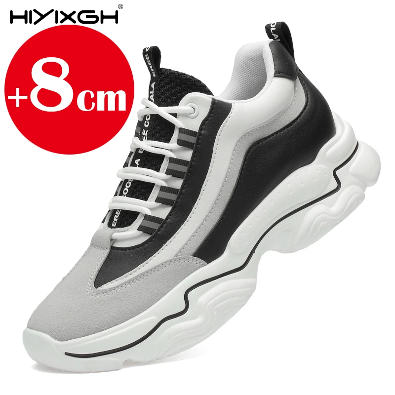 New Elevator Shoes Men Sneakers 8CM Height Increasing Shoes Men's Hidden Heels Inner Height Sports Man Lift Shoes
New Elevator Shoes Men Sneakers 8CM Height Increasing Shoes Men's Hidden Heels Inner Height Sports Man Lift Shoes