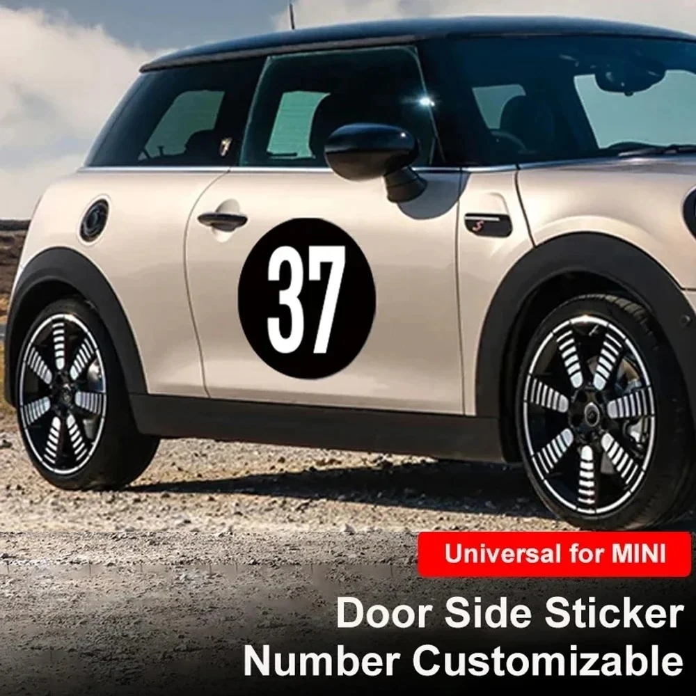 Car Number Customizable Sticker Decoration Vinyl Door Side Decal for MINI Cooper One Countryman F55 F56 F60 R55 R56 R60 Clubman
Car Number Customizable Sticker Decoration Vinyl Door Side Decal for MINI Cooper One Countryman F55 F56 F60 R55 R56 R60 Clubman