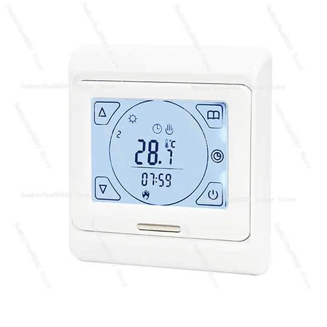 Smart Electric Floor Heating Thermostat Digital Display Programmable Temperature Controller LCD Panel -095
Smart Electric Floor Heating Thermostat Digital Display Programmable Temperature Controller LCD Panel -095