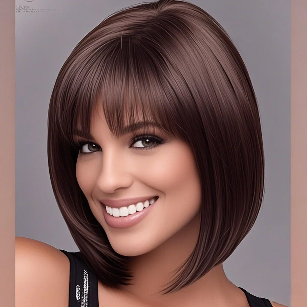 Элегантные коричневые синтетические парики с челкой, короткие прямые парики-каре для женщин, для косплея, на каждый день, натуральный вид, термостойкие.
Элегантные коричневые синтетические парики с челкой, короткие прямые парики-каре для женщин, для косплея, на каждый день, натуральный вид, термостойкие.