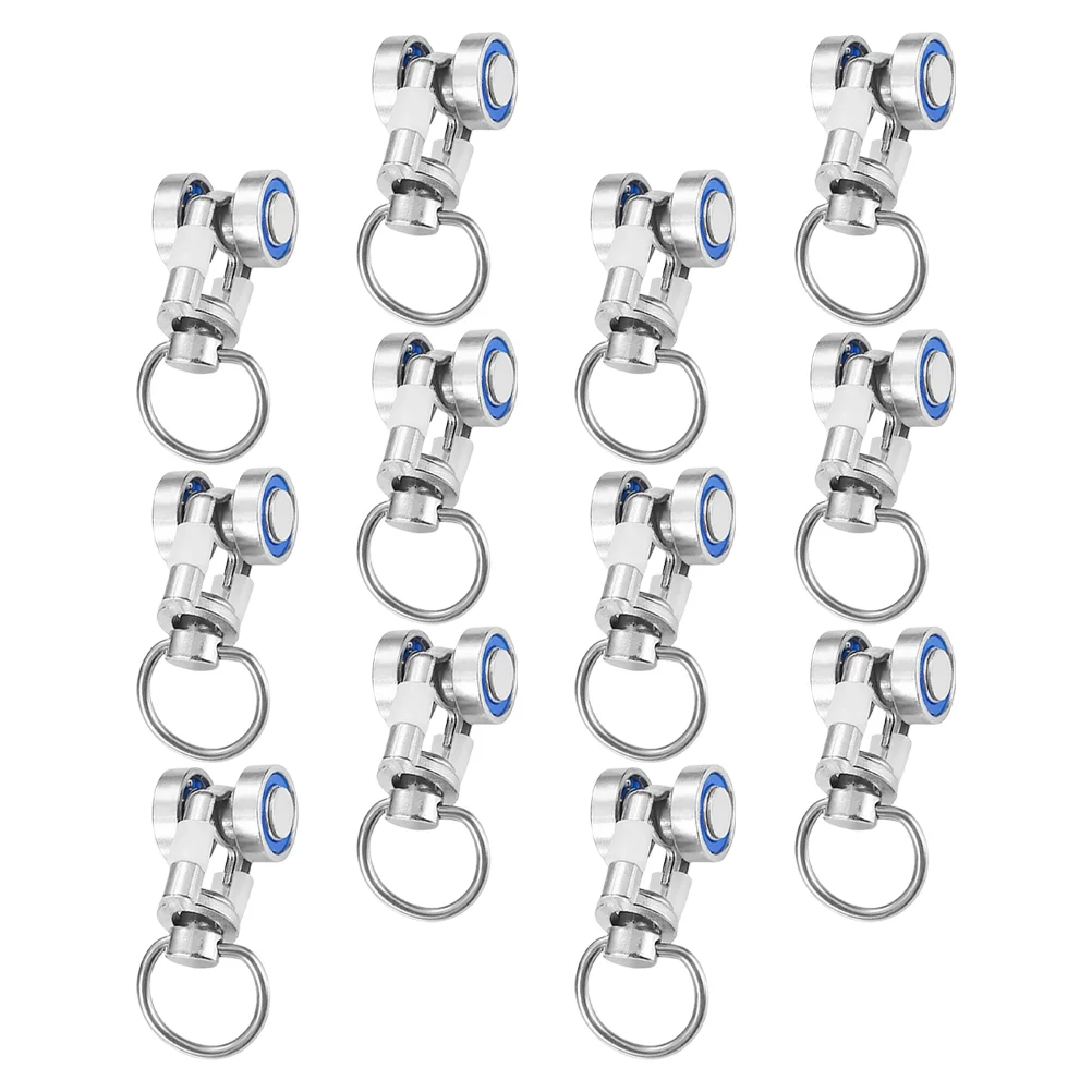 12 Pcs Curtain Accessory Rollers Hooks Track Drapery Rail Sliding Glider Aluminum Alloy Pulleys Runners
12 Pcs Curtain Accessory Rollers Hooks Track Drapery Rail Sliding Glider Aluminum Alloy Pulleys Runners
