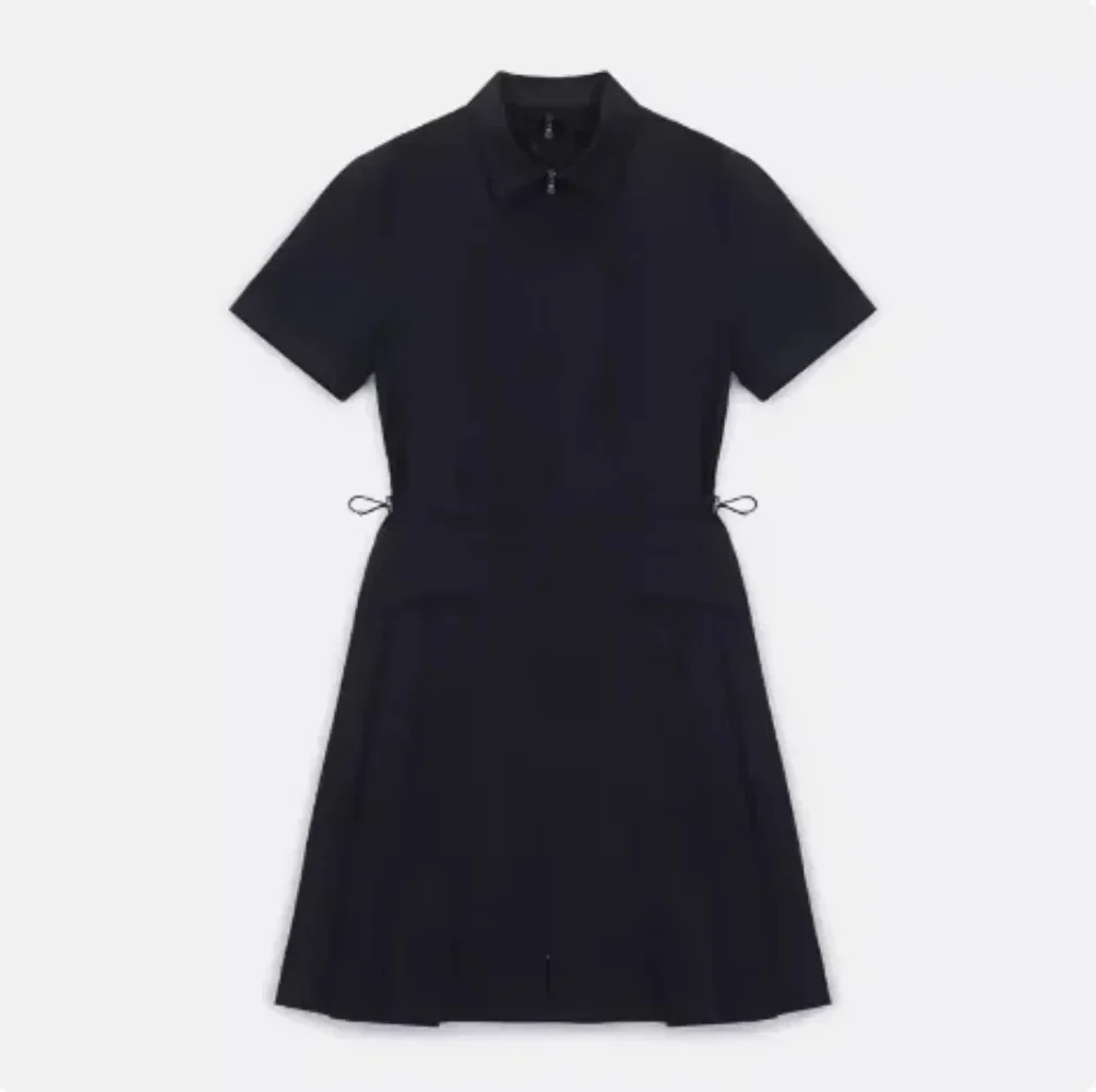 Golf Clothing Women Slim Fit Casual Dress With Lapel, Slimming Short Sleeve Windbreaker 2025 Golf Long Dress
Golf Clothing Women Slim Fit Casual Dress With Lapel, Slimming Short Sleeve Windbreaker 2025 Golf Long Dress