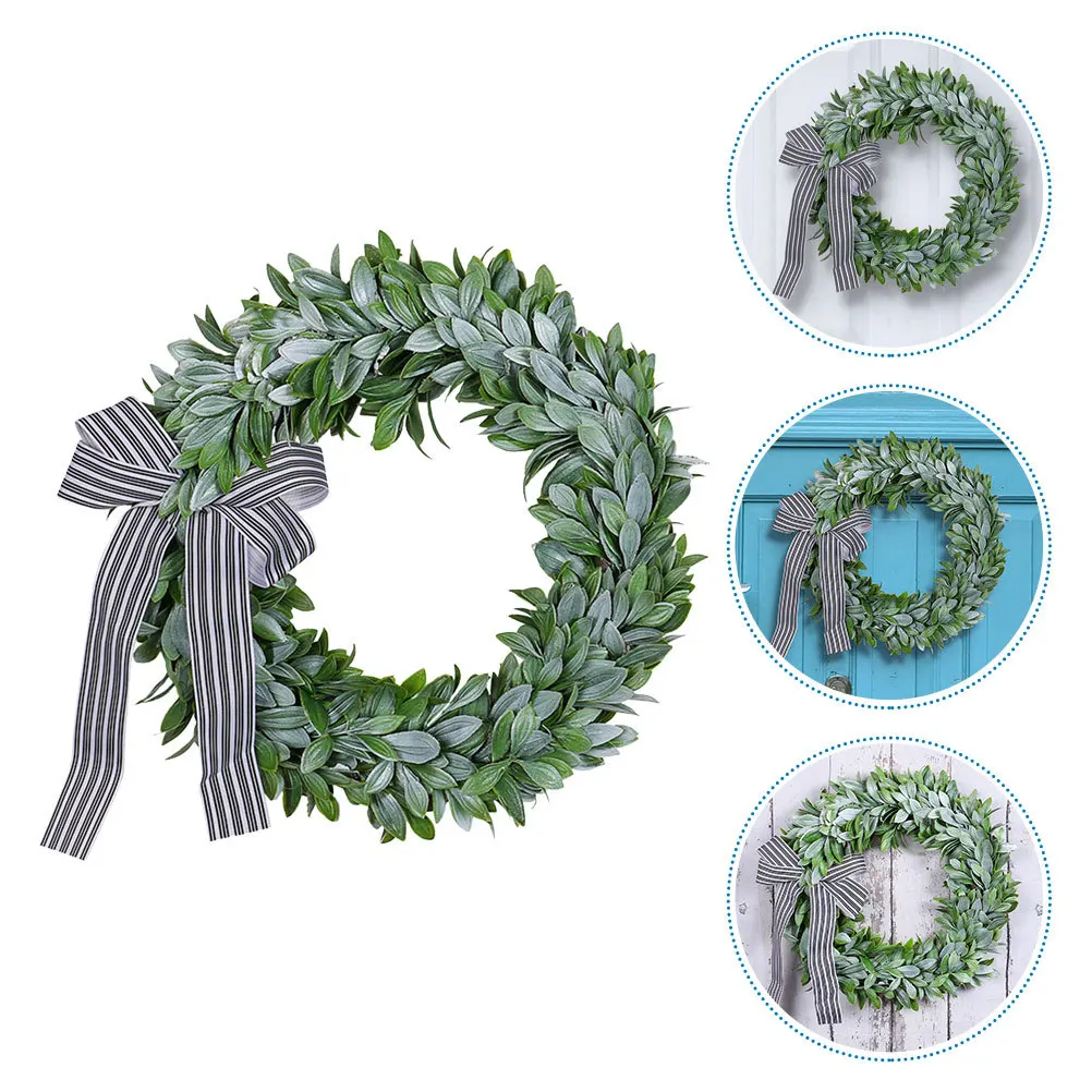 Rabbit Ear Grass Leaf Wreath Handmade Artificial Greenery For Front Door Spring Summer Farmhouse Indoor Outdoor Decor
Rabbit Ear Grass Leaf Wreath Handmade Artificial Greenery For Front Door Spring Summer Farmhouse Indoor Outdoor Decor