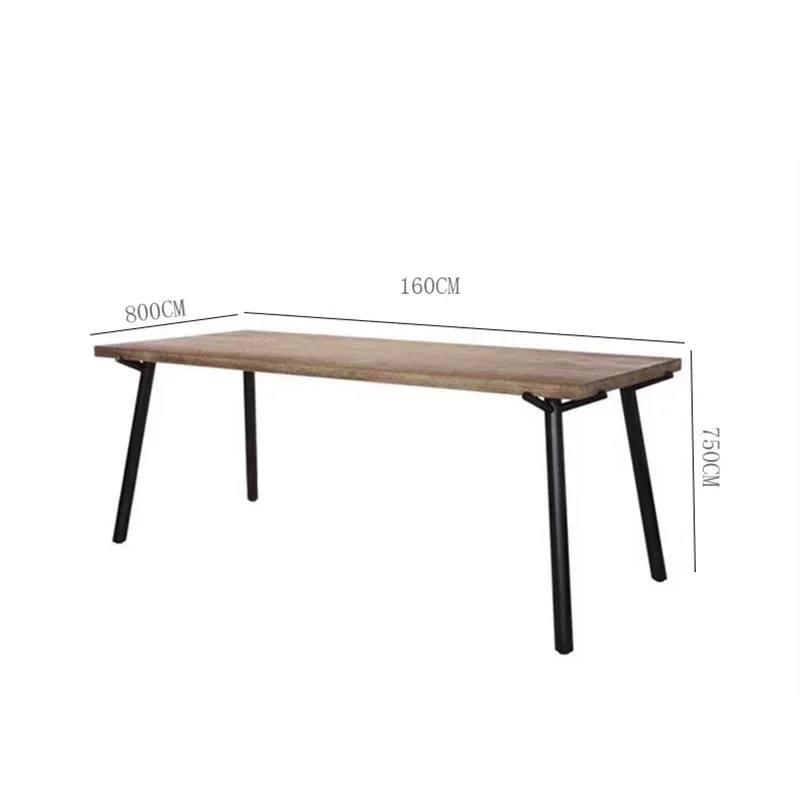 Nordic Writing Wood Work Office Desk Simple Study Computer Desk Solid Iron Living Room Dining Table Mesa Office Furniture
Nordic Writing Wood Work Office Desk Simple Study Computer Desk Solid Iron Living Room Dining Table Mesa Office Furniture