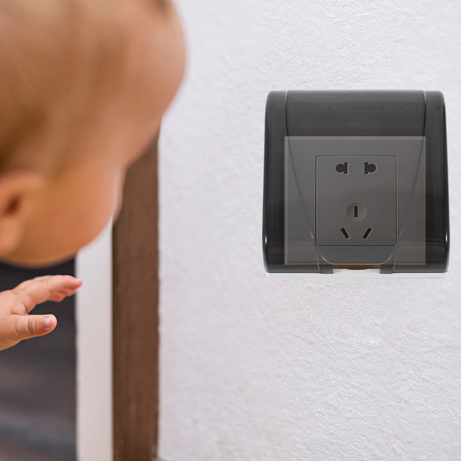 Waterproof Transparent Electrical Outlet Box Cover Self-Adhesive Plug Protector Splash-Proof Socket Case for Bathroom Balcony
Waterproof Transparent Electrical Outlet Box Cover Self-Adhesive Plug Protector Splash-Proof Socket Case for Bathroom Balcony