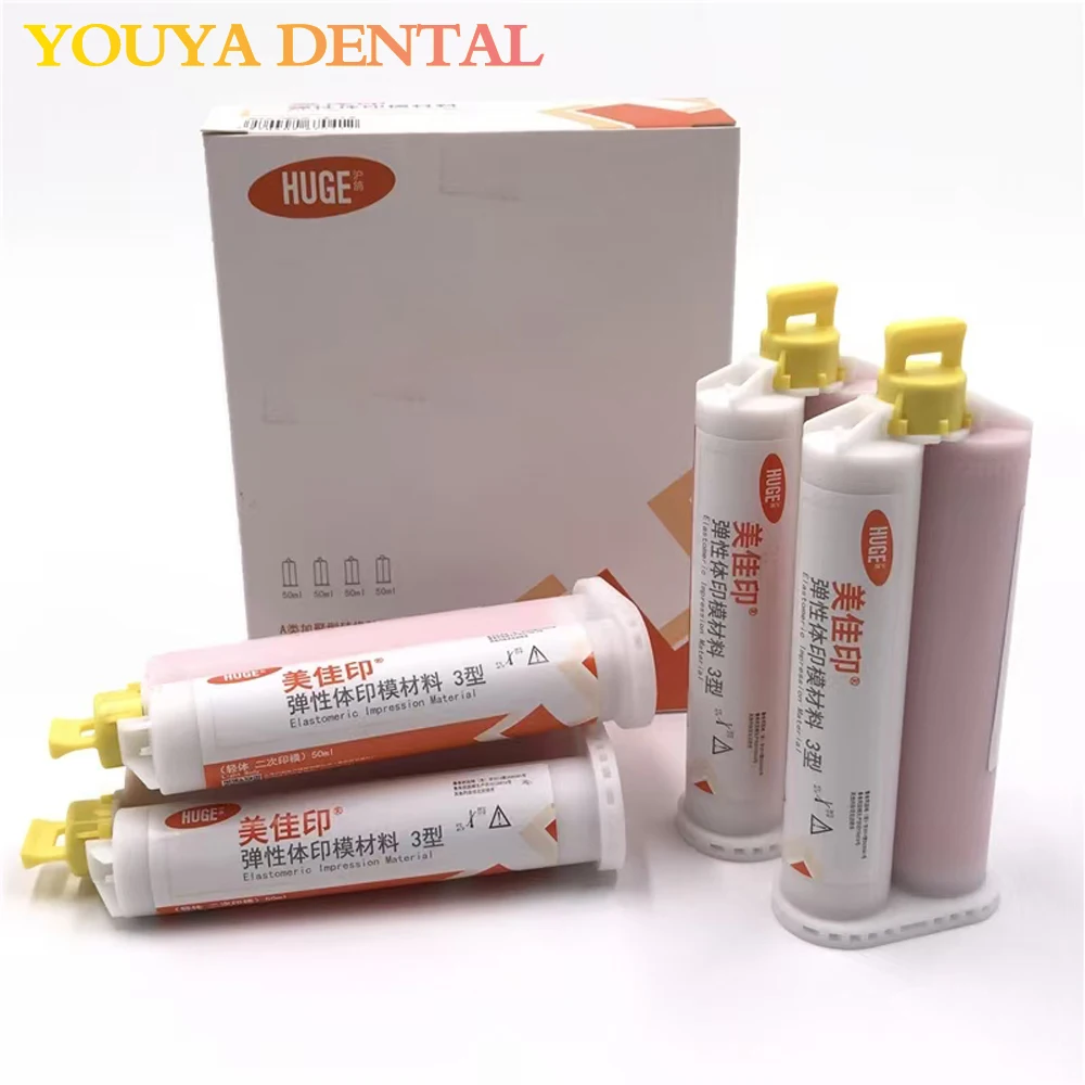 Dental Impression Material Light Body Silicone Rubber Elastomeric Dental Silicone Impression Materials 50ml Dentist Tool
Dental Impression Material Light Body Silicone Rubber Elastomeric Dental Silicone Impression Materials 50ml Dentist Tool