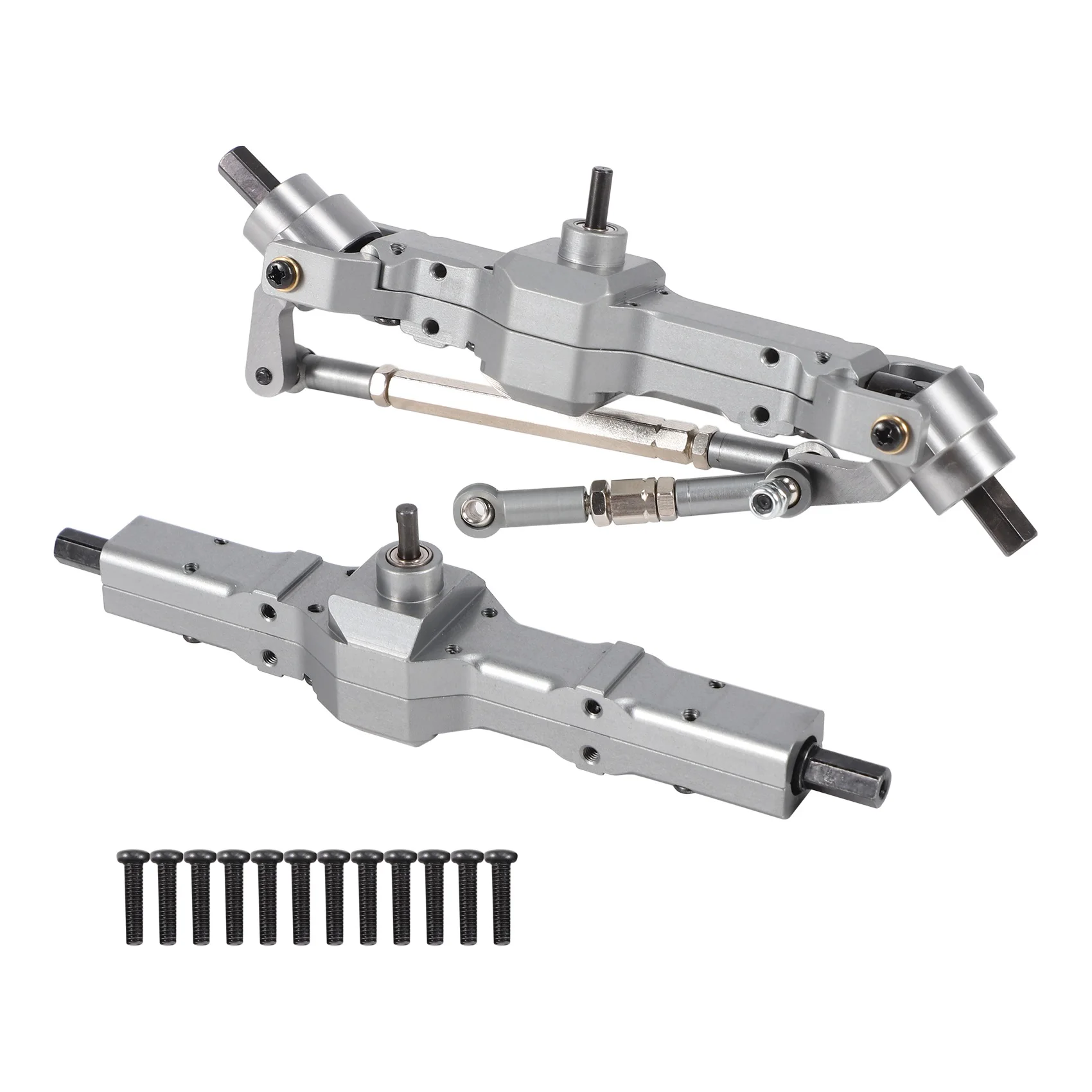 【Flash Sale】Metal Front & Rear Bridge Axle Gear Box For WPL C14 C24 C34 C44 B14 B24 1/16 RC Truck Car Upgrade Parts Accessories
【Flash Sale】Metal Front & Rear Bridge Axle Gear Box For WPL C14 C24 C34 C44 B14 B24 1/16 RC Truck Car Upgrade Parts Accessories