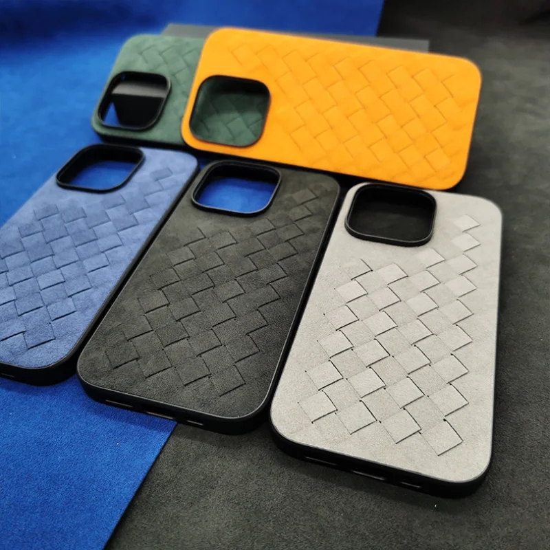 ALCANTARA Leather Case for iPhone 13 12 Pro Max Luxury Business Phone Case iPhone 14 Pro Max Braided patternItalian Design
ALCANTARA Leather Case for iPhone 13 12 Pro Max Luxury Business Phone Case iPhone 14 Pro Max Braided patternItalian Design