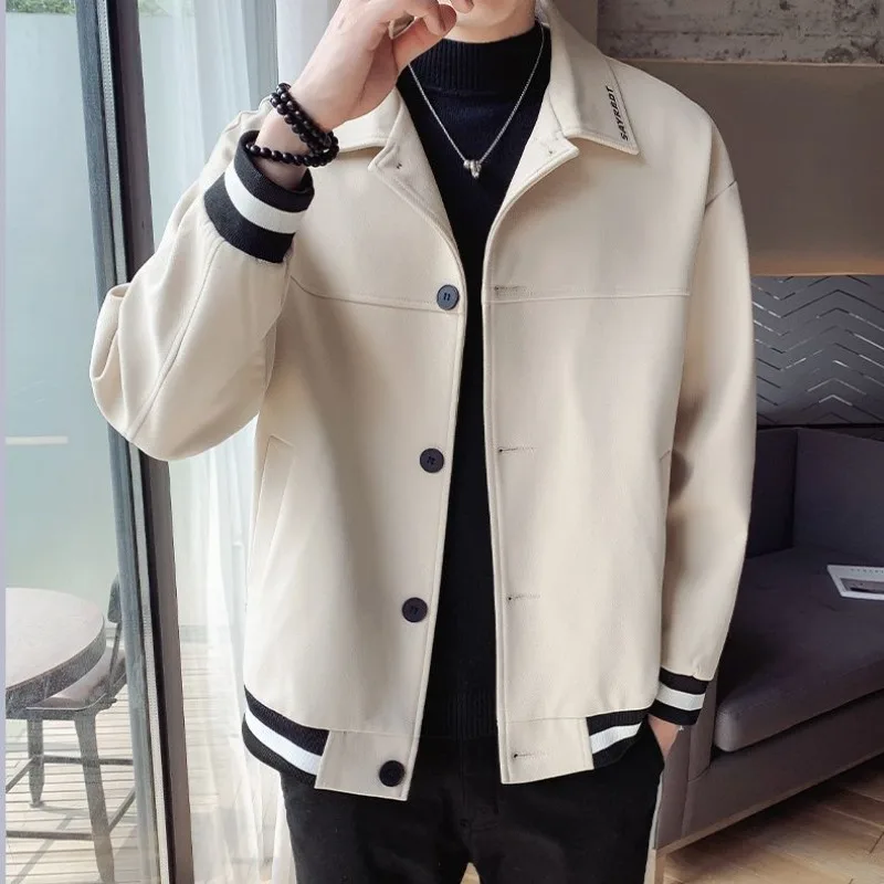 GELITAYIN Men's Jackets Spring Autumn Short Slim Fit Male Wool & Blends Coats Cheap Clothes Offer Stylish Vintage Clothing Fashi
GELITAYIN Men's Jackets Spring Autumn Short Slim Fit Male Wool & Blends Coats Cheap Clothes Offer Stylish Vintage Clothing Fashi