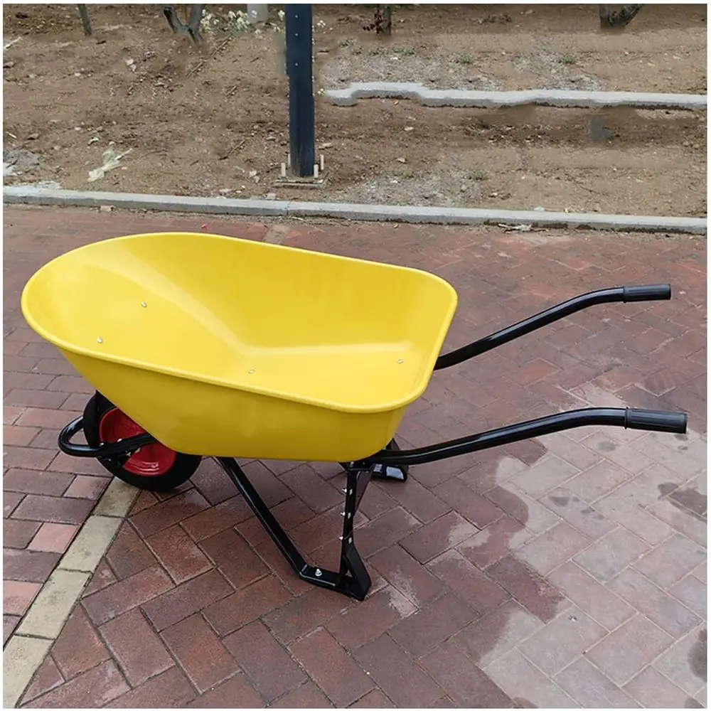 Садовая тачка из прочной стали с тяговым устройством для работы на открытом воздухе и в саду (желтая)
Садовая тачка из прочной стали с тяговым устройством для работы на открытом воздухе и в саду (желтая)