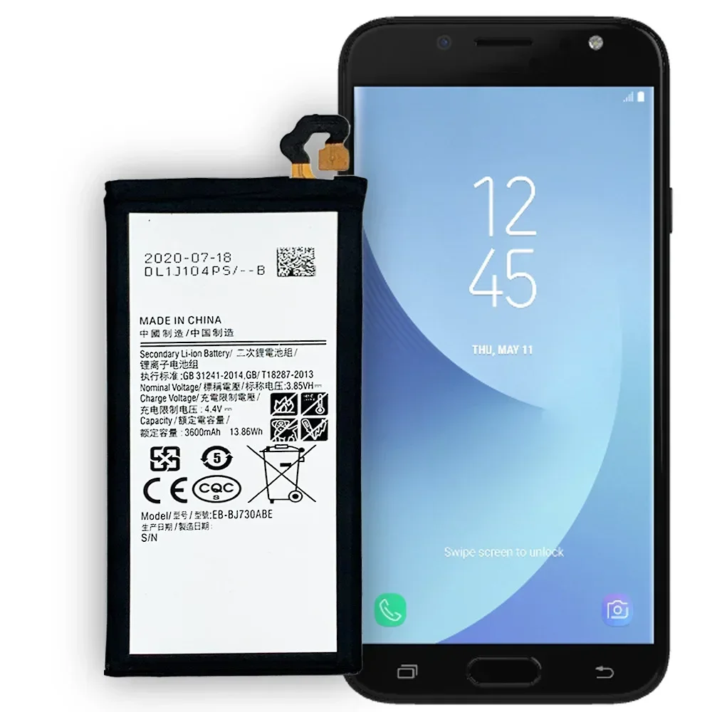 Аккумулятор EB-BJ730ABE 3600 мАч для Samsung Galaxy J7 Pro 2017 SM-J730 SM-J730FM J730F/G J730DS J730GM J730K + инструменты
Аккумулятор EB-BJ730ABE 3600 мАч для Samsung Galaxy J7 Pro 2017 SM-J730 SM-J730FM J730F/G J730DS J730GM J730K + инструменты