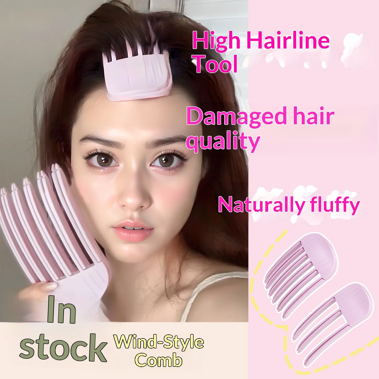 Fluffy Hairpin Hair Roller Curling Bangs Clips Hair Roots Volumizing Hair Clips Women Curling Fixed Shape Clips Fashion Volume
Fluffy Hairpin Hair Roller Curling Bangs Clips Hair Roots Volumizing Hair Clips Women Curling Fixed Shape Clips Fashion Volume