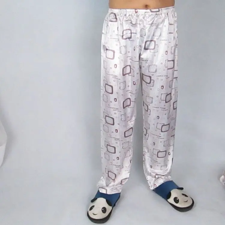 Sleep Nightwear Satin Silk Pant Pajama Elastic Waist Trouser Home Casual Bottom Lover Woman Man Couple Lounge Clothing Sleeppant
Sleep Nightwear Satin Silk Pant Pajama Elastic Waist Trouser Home Casual Bottom Lover Woman Man Couple Lounge Clothing Sleeppant