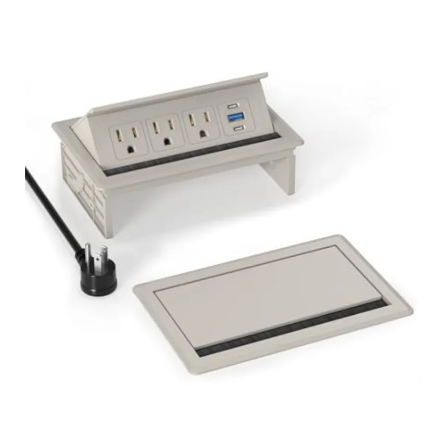 Встраиваемый блок питания для конференц-столов с быстрой зарядкой USB-C PD 20 Вт, скрытого монтажа для столов, кухонь и автодомов, кабель питания 6 футов
Встраиваемый блок питания для конференц-столов с быстрой зарядкой USB-C PD 20 Вт, скрытого монтажа для столов, кухонь и автодомов, кабель питания 6 футов