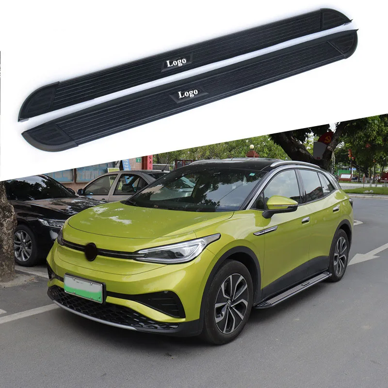 Автомобильные Боковые ступенчатые педали с логотипом под заказ для утолщенной подножки из алюминиевого сплава ID.4 X 2022
Автомобильные Боковые ступенчатые педали с логотипом под заказ для утолщенной подножки из алюминиевого сплава ID.4 X 2022