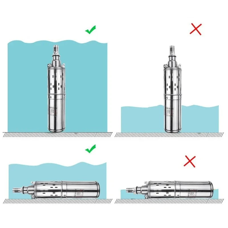 Stainless Steel For Garden Home Agricultural Irrigation Solar Water Pump 12V 220W High Lift 30m Submersible Pump Deep Well Pump
Stainless Steel For Garden Home Agricultural Irrigation Solar Water Pump 12V 220W High Lift 30m Submersible Pump Deep Well Pump