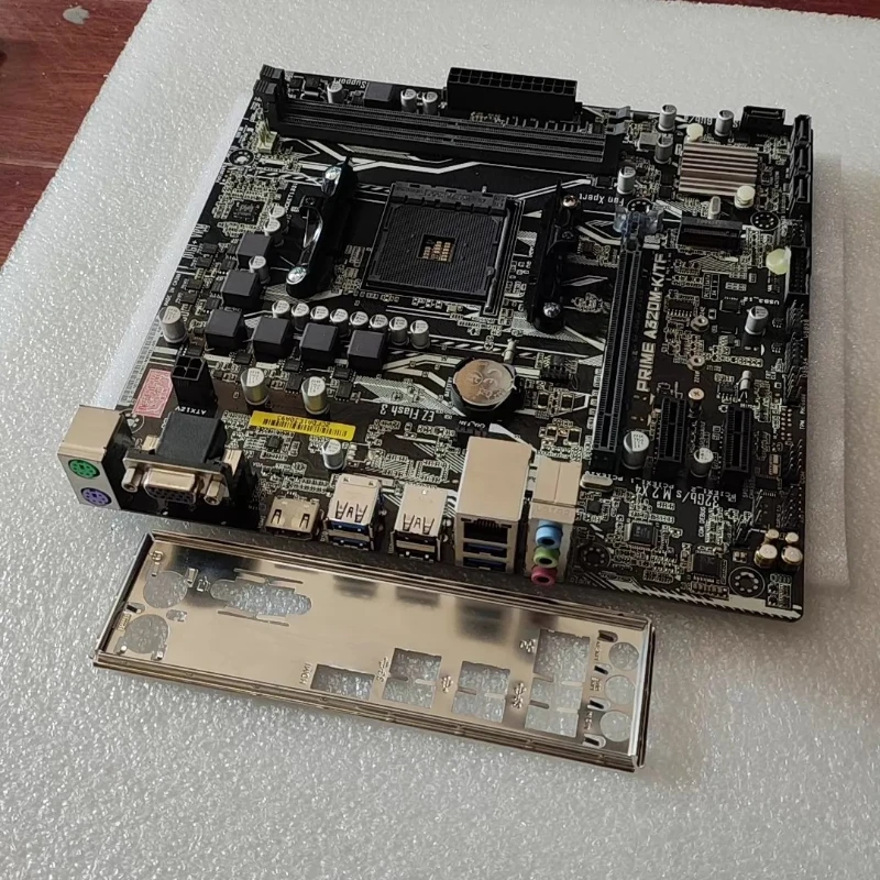 Used PRIME A320M-K/TF Motherboard AMD A320 AM4 DDR4 M.2 HDMI VGA with Original I/O Shield for ASUS
Used PRIME A320M-K/TF Motherboard AMD A320 AM4 DDR4 M.2 HDMI VGA with Original I/O Shield for ASUS