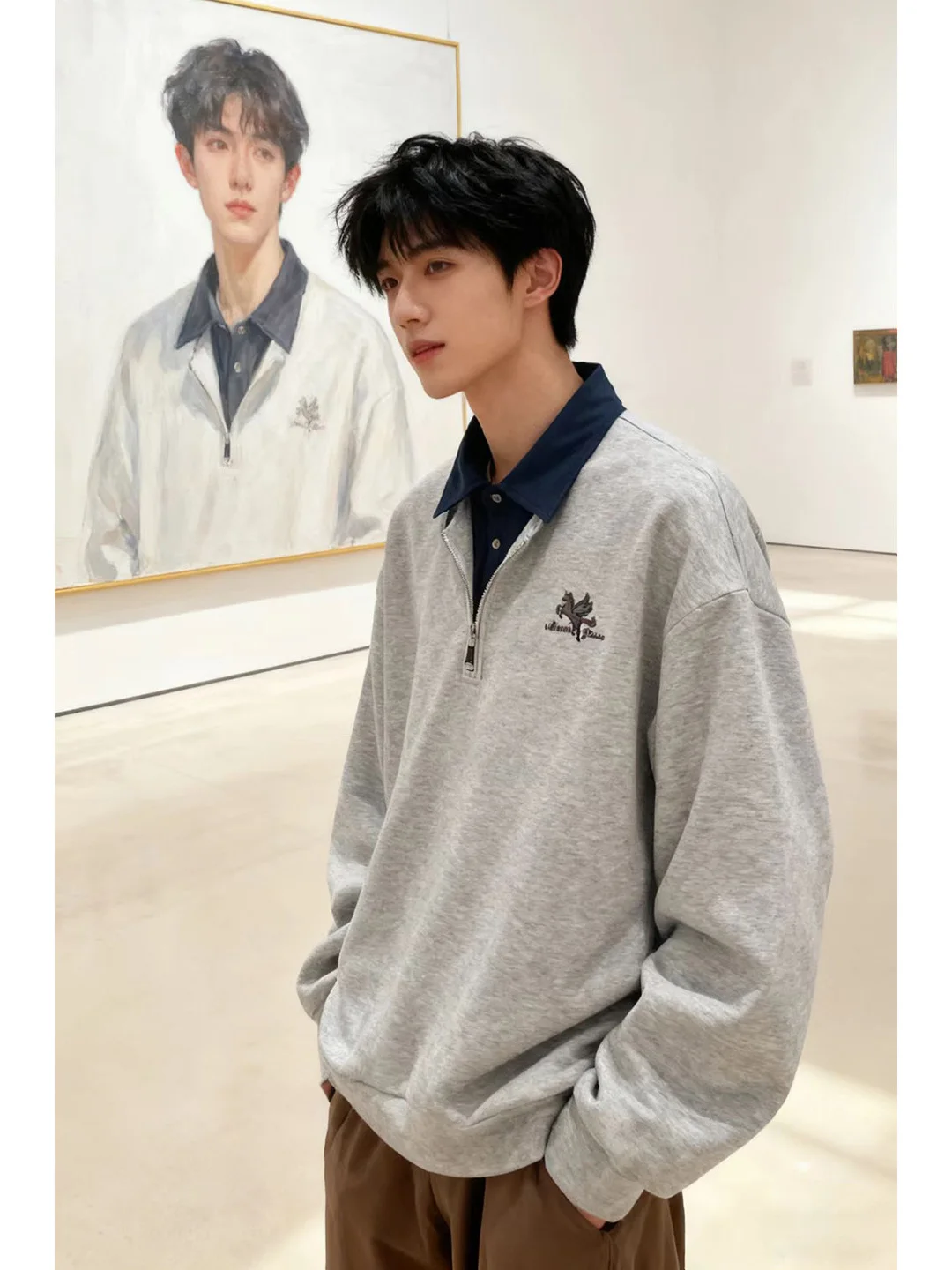 Мужская толстовка Cleanfit American Style на молнии с длинным рукавом, вышивкой и эффектом двухслойности, комфортная, весенняя коллекция
Мужская толстовка Cleanfit American Style на молнии с длинным рукавом, вышивкой и эффектом двухслойности, комфортная, весенняя коллекция