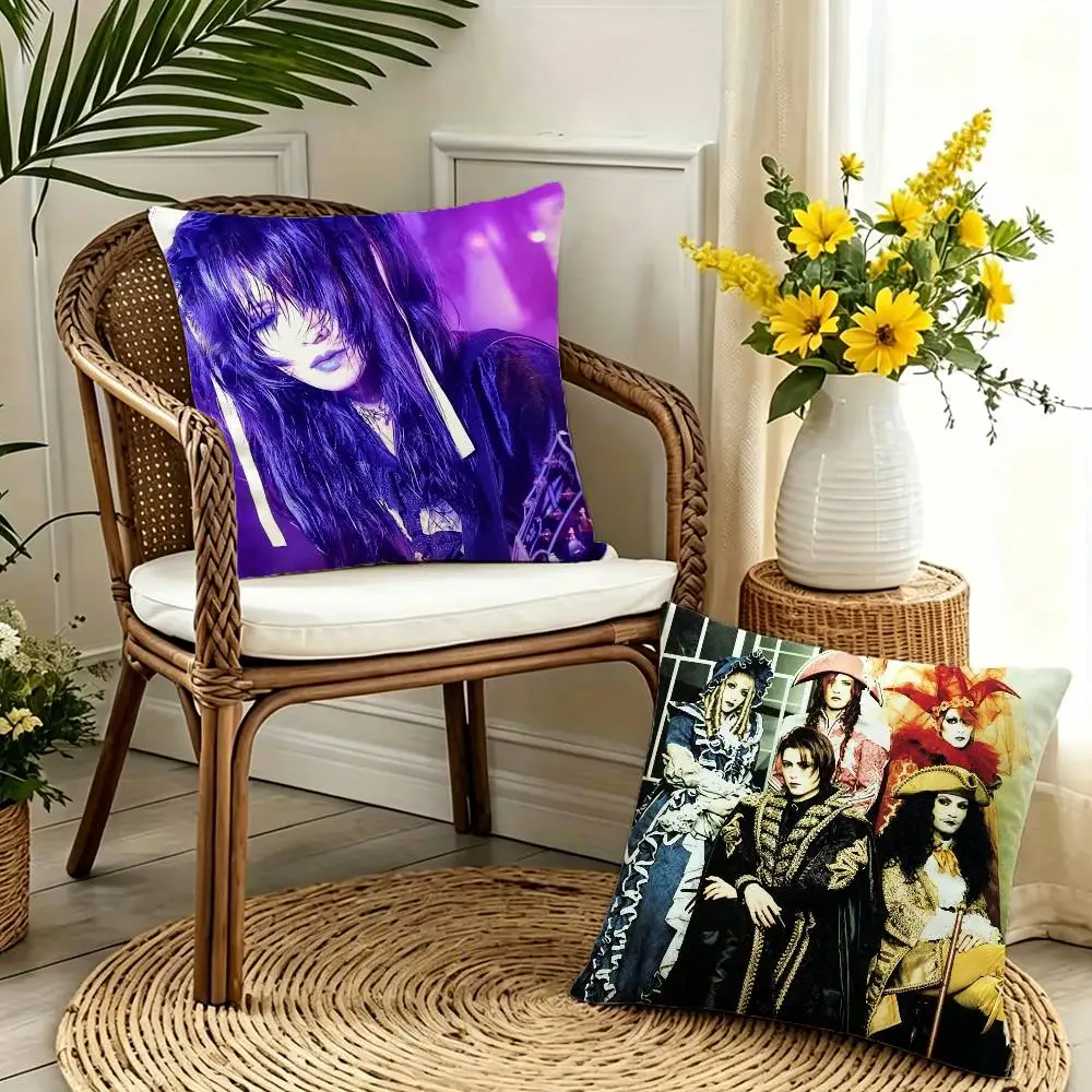 Malice Mizer Visual Kei Rock new group Double-sided print Pillow Case Cushion Cover Throw Pillow Case For Car Sofa
Malice Mizer Visual Kei Rock new group Double-sided print Pillow Case Cushion Cover Throw Pillow Case For Car Sofa