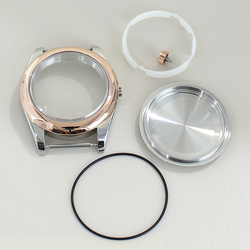 36mm 39mm Luxury Watch Case with seal ring Sapphire Glass For Nh35 Nh36 Nh34 Miyota8215 Movement Replace Case 28.5mm Dial Oyster
36mm 39mm Luxury Watch Case with seal ring Sapphire Glass For Nh35 Nh36 Nh34 Miyota8215 Movement Replace Case 28.5mm Dial Oyster