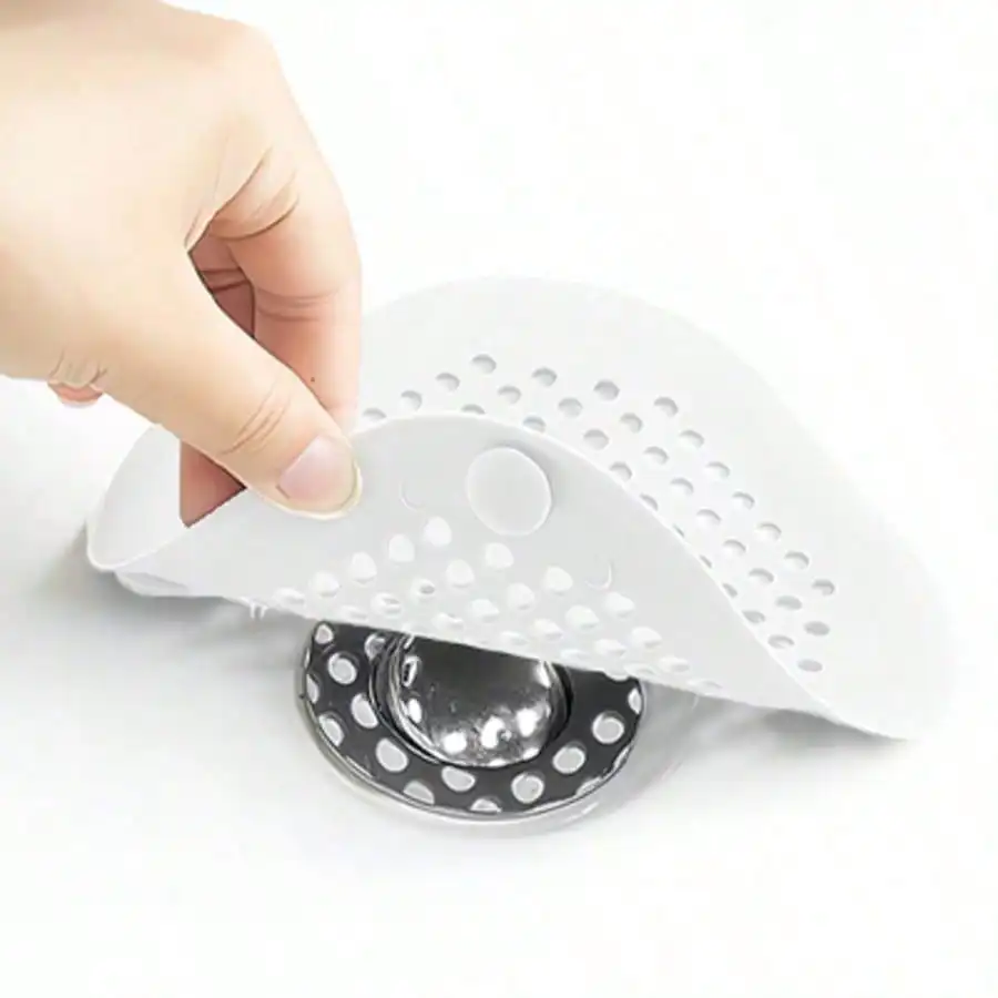 Minimalist Silicone Shower Drain Cover - High-Efficiency Hair Stopper For Tubs & Sinks, Modern Anti-Clog Strainer, Soft & Flexible Home Hardware
Minimalist Silicone Shower Drain Cover - High-Efficiency Hair Stopper For Tubs & Sinks, Modern Anti-Clog Strainer, Soft & Flexible Home Hardware